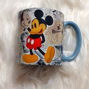 Light Blue Walt Disney Mickey Mouse Memorabilia Mug